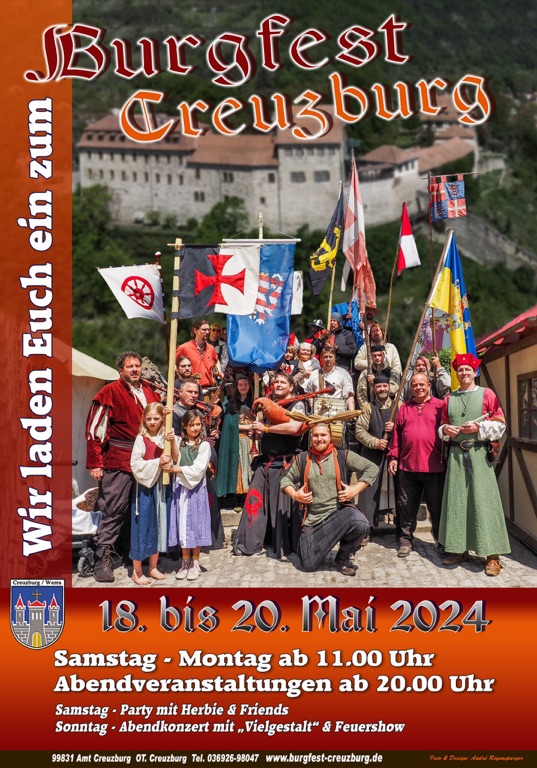 Burgfest 2024 Amt Creuzburg